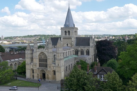 De kathedraal van Rochester