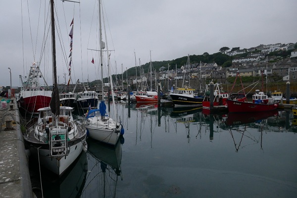 Aangemeerd in Newlyn
